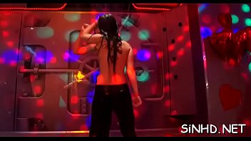 Explicit and wild club gratifying