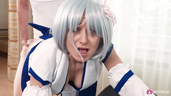 Horny babe alexis willson sucks and fucks with a huge hard cock