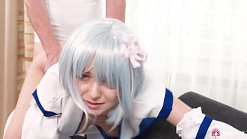 Horny babe alexis willson sucks and fucks with a huge hard cock