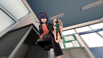 My hero academia giantess feet