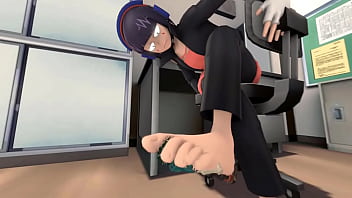 My hero academia giantess feet