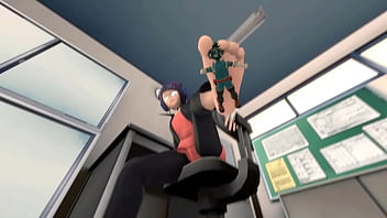 My hero academia giantess feet