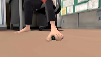 My hero academia giantess feet