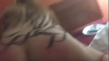 She rides his dick good