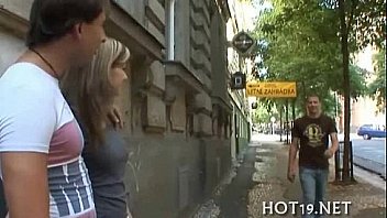 Stranger bangs teen girl