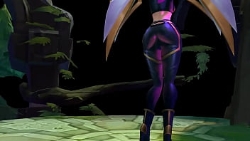 Kda kaisa sexy booty shaking