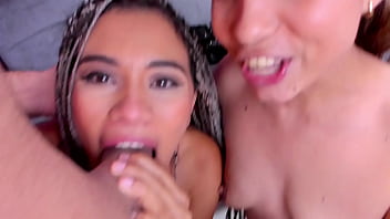 Sexy latinas fuck with their best friend