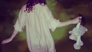 Last night came upon a demon pixie so i had to exorcise her with my massive cock and share it all with wifebucket