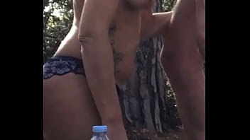 Perra echando las babas