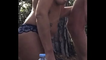 Perra echando las babas