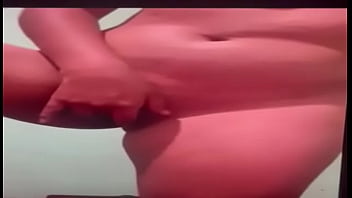 Latina enjoying herself in front of the camera to get really wet