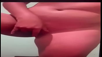 Latina enjoying herself in front of the camera to get really wet