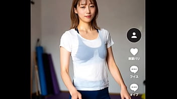 【ai生成】トレーニングウェアってエロいよね。よく配信しようと思うよね、勇気あるよね。