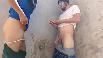 Stepbrother toad finds his stepsister fucking the neighbor