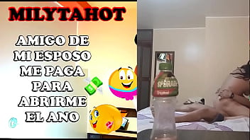 Amigo de mi esposo me paga por hacer anal druro y doloroso y se corre dentro