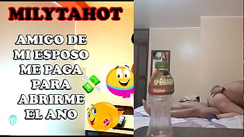 Amigo de mi esposo me paga por hacer anal druro y doloroso y se corre dentro