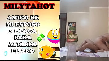 Amigo de mi esposo me paga por hacer anal druro y doloroso y se corre dentro