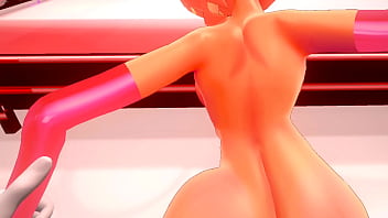 Hentai vr time to play with her breast and lick my dick