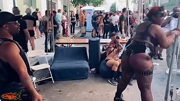 Found a brat worth my time at #folsom one of a select few that were on the receiving end of my floggers #bdsm #leather