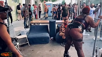 Found a brat worth my time at #folsom one of a select few that were on the receiving end of my floggers #bdsm #leather