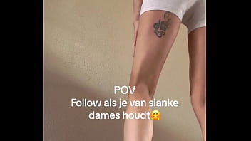 Waarom volg je me nog niet schat