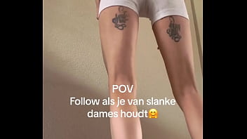 Waarom volg je me nog niet schat