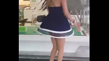 Belleza enseñado sus cositas