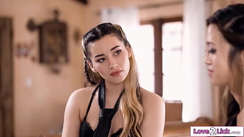 Aria lee storms into her asian friend alexia anders room and wonder why shes not invited to her confesses her feelings but is it too late