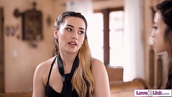 Aria lee storms into her asian friend alexia anders room and wonder why shes not invited to her confesses her feelings but is it too late