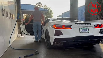 Kora Bell Angel Minx And Duchess Coco Suck And Fuck Jasper Woodcock In A Public Carwash thumbnail