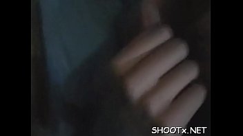 Real people taping there love making session in daybed