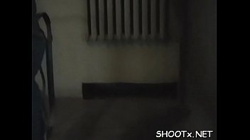 Real people taping there love making session in daybed