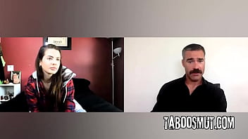 Troubled teen shows her big tits on cam to her counselor