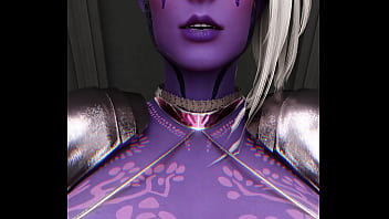 Sexo con personaje morado