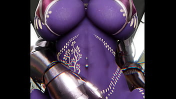 Sexo con personaje morado