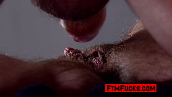 Hardbodied Beefcake Drills Wet Ftm Pussy thumbnail