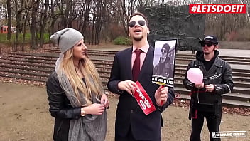 Letsdoeit kim mortenroe stuffed by big mature cock in backseat