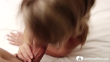 She just couldn't wait for her to shove a dick into her mouth