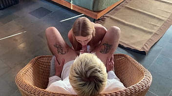 You won't believe how good she sucks cock