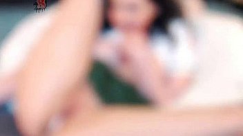 Cute student creamy squirt on live webcam