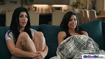 Petite kylie rocket is caught masturbating by her roommate gal lesbians kiss and the small tits babe licks her roomies pussy and is rimmed