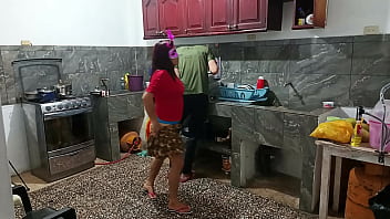 Perverted neighbor shows everything while he is there