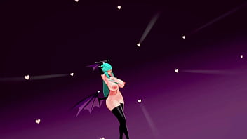 Morrigan aensland nude dance and sex hentai darkstalkers mmd 3d clear blue hair clip