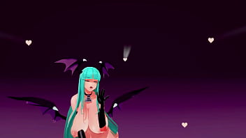 Morrigan aensland nude dance and sex hentai darkstalkers mmd 3d clear blue hair clip