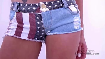 Brunette model on the rise got seduced by the producer