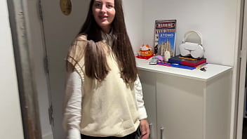 Step sis caught step brother jerking off stepbrother cum on my uniform and i can't go to study so fuck me again Step sis caught step brother jerking off stepbrother cum on my uniform and i can't go to study so fuck me again