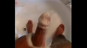 Jerking off under the shower