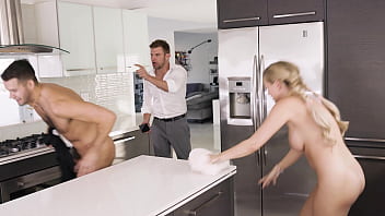 Brazen babysitter blake blossom takes messy cumshot after pussy pounding gp2832