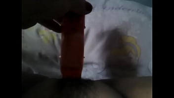 Friend's m masturbating with a vibrator