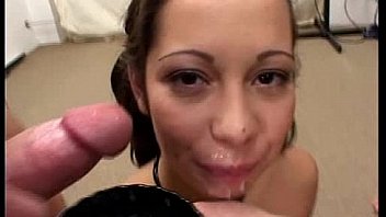 Cute german teen swallows 8 loads